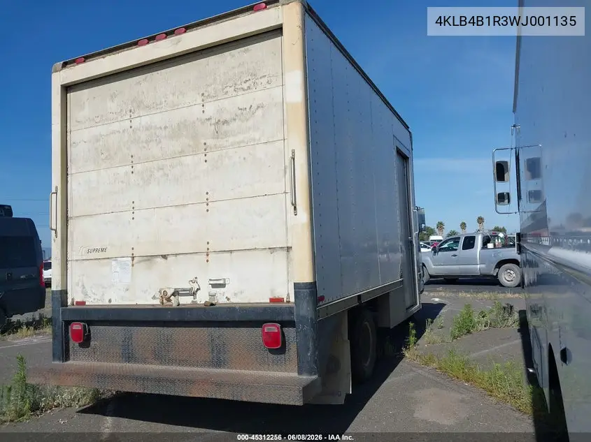 1998 Isuzu Npr VIN: 4KLB4B1R3WJ001135 Lot: 45312256