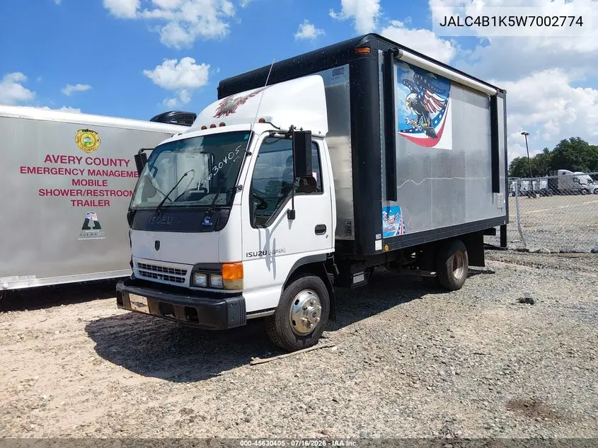 1998 Isuzu Npr VIN: JALC4B1K5W7002774 Lot: 45630405