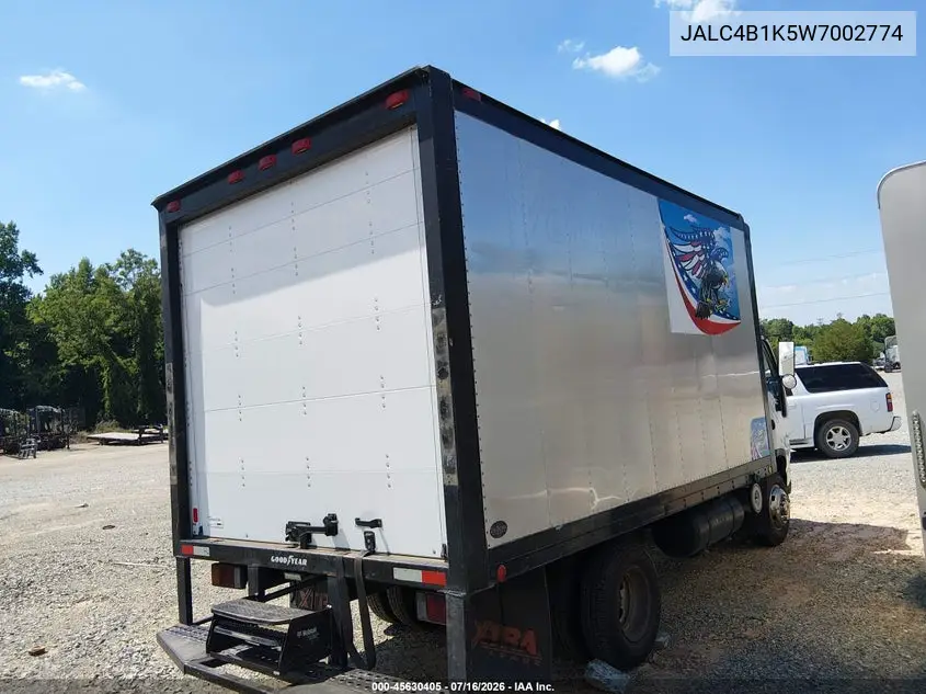 1998 Isuzu Npr VIN: JALC4B1K5W7002774 Lot: 45630405