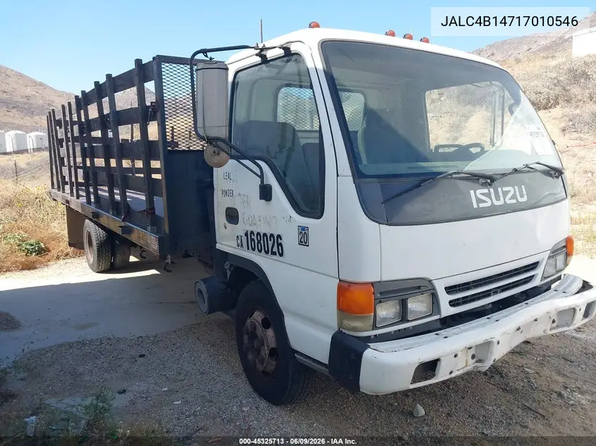 2001 Isuzu Npr VIN: JALC4B14717010546 Lot: 45325713