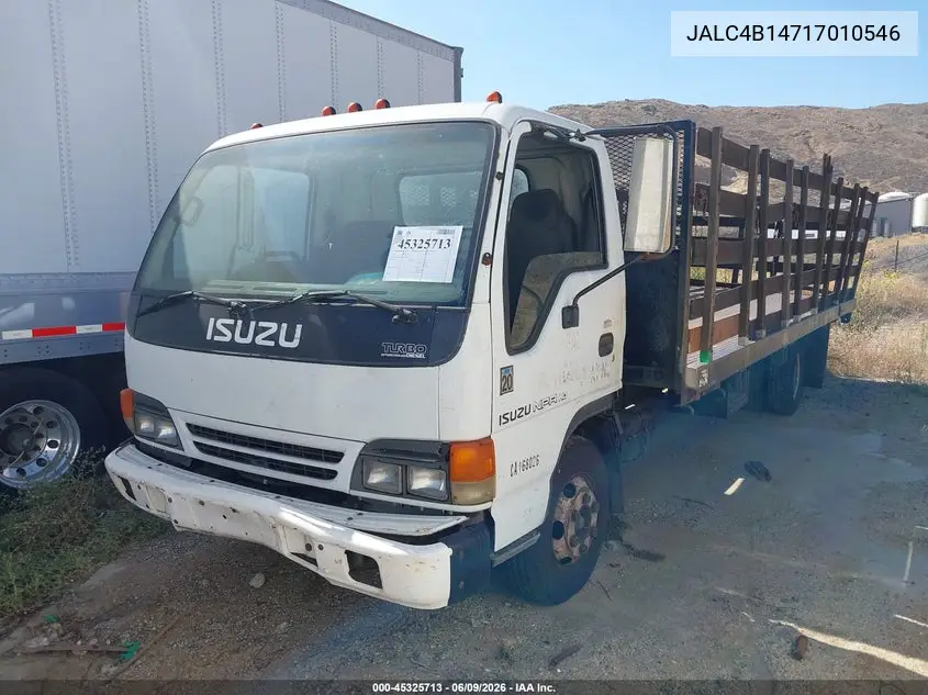 2001 Isuzu Npr VIN: JALC4B14717010546 Lot: 45325713