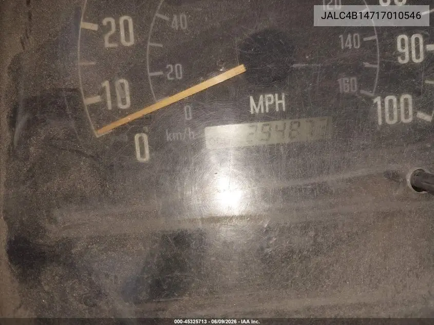 2001 Isuzu Npr VIN: JALC4B14717010546 Lot: 45325713