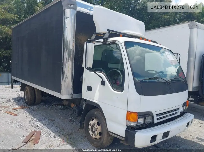 2002 Isuzu Npr VIN: JALB4B14X27011624 Lot: 45593644