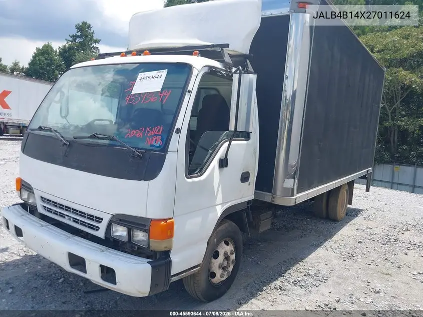 2002 Isuzu Npr VIN: JALB4B14X27011624 Lot: 45593644
