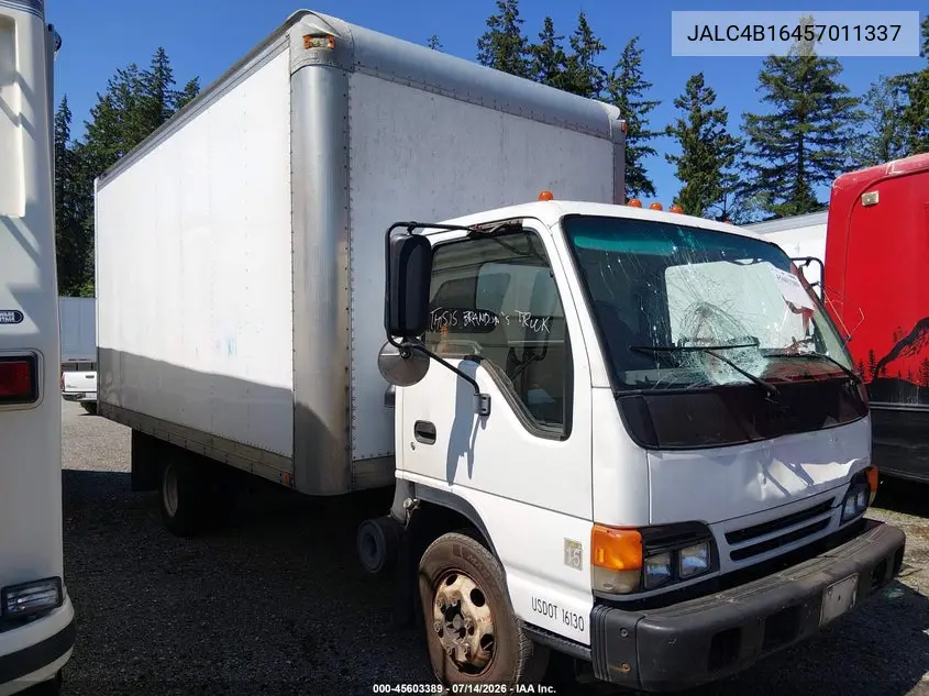 2005 Isuzu W4S042 Npr Hd Dsl Reg VIN: JALC4B16457011337 Lot: 45603389