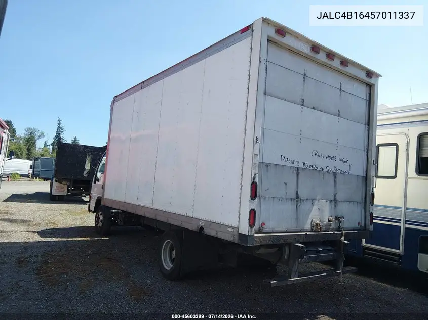 2005 Isuzu W4S042 Npr Hd Dsl Reg VIN: JALC4B16457011337 Lot: 45603389