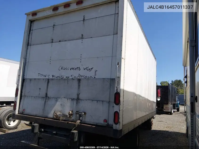 2005 Isuzu W4S042 Npr Hd Dsl Reg VIN: JALC4B16457011337 Lot: 45603389