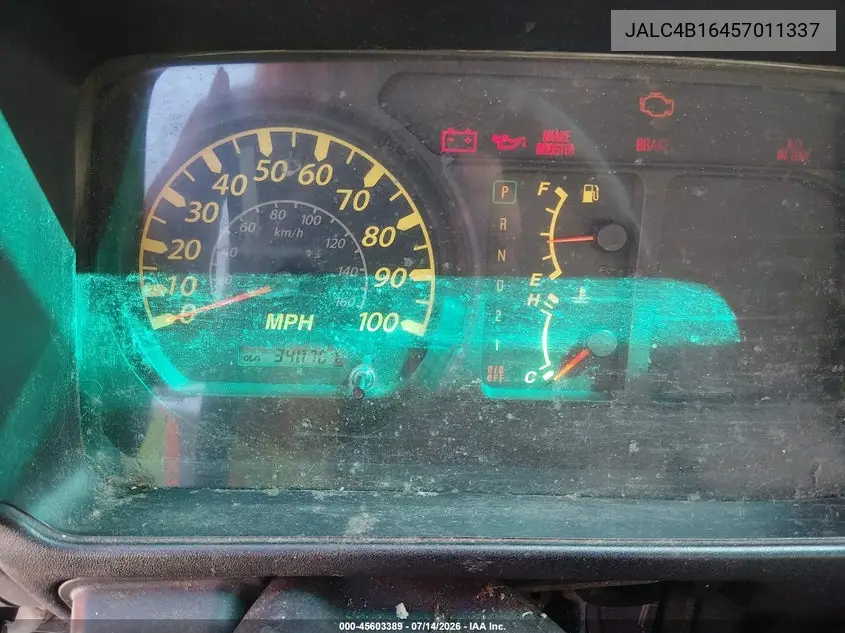 2005 Isuzu W4S042 Npr Hd Dsl Reg VIN: JALC4B16457011337 Lot: 45603389