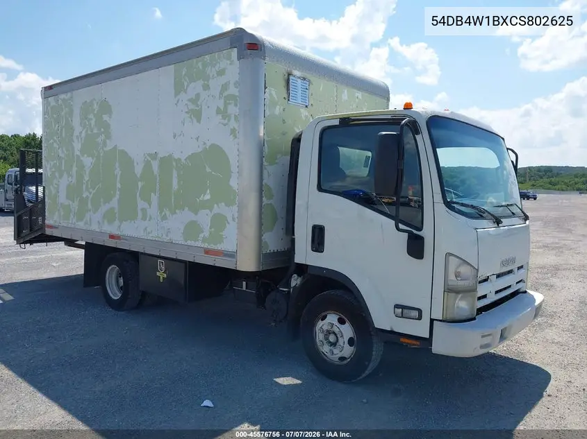 2012 Isuzu Npr VIN: 54DB4W1BXCS802625 Lot: 45576756