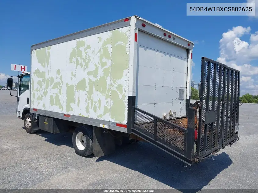 2012 Isuzu Npr VIN: 54DB4W1BXCS802625 Lot: 45576756