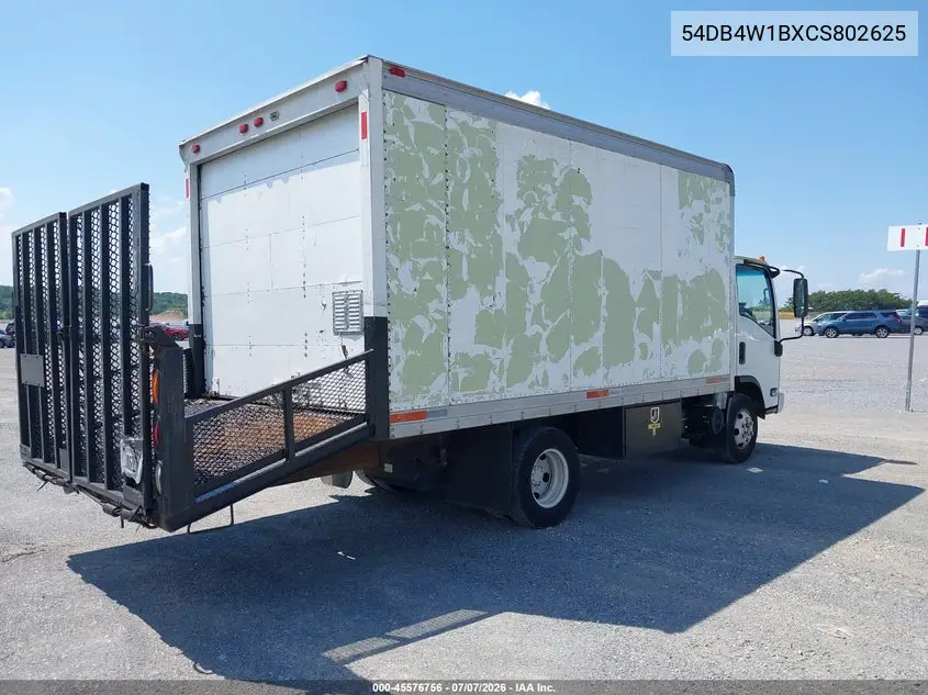 2012 Isuzu Npr VIN: 54DB4W1BXCS802625 Lot: 45576756