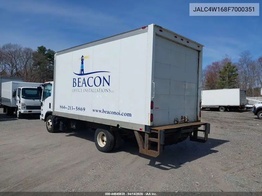 2015 Isuzu Npr Dsl Reg At VIN: JALC4W168F7000351 Lot: 44840838
