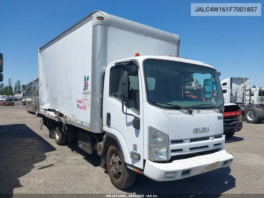 2015 Isuzu Npr Dsl Reg At VIN: JALC4W161F7001857 Lot: 45122599
