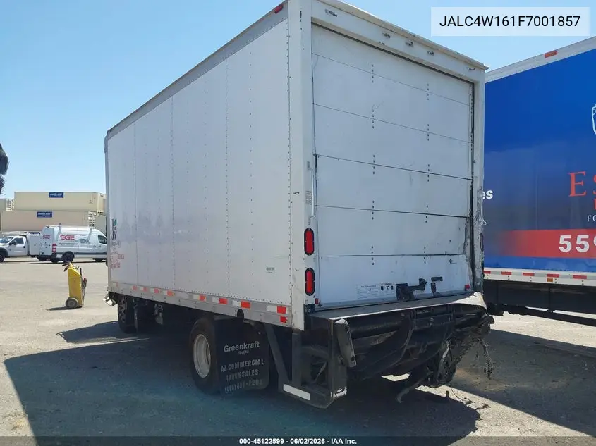 2015 Isuzu Npr Dsl Reg At VIN: JALC4W161F7001857 Lot: 45122599