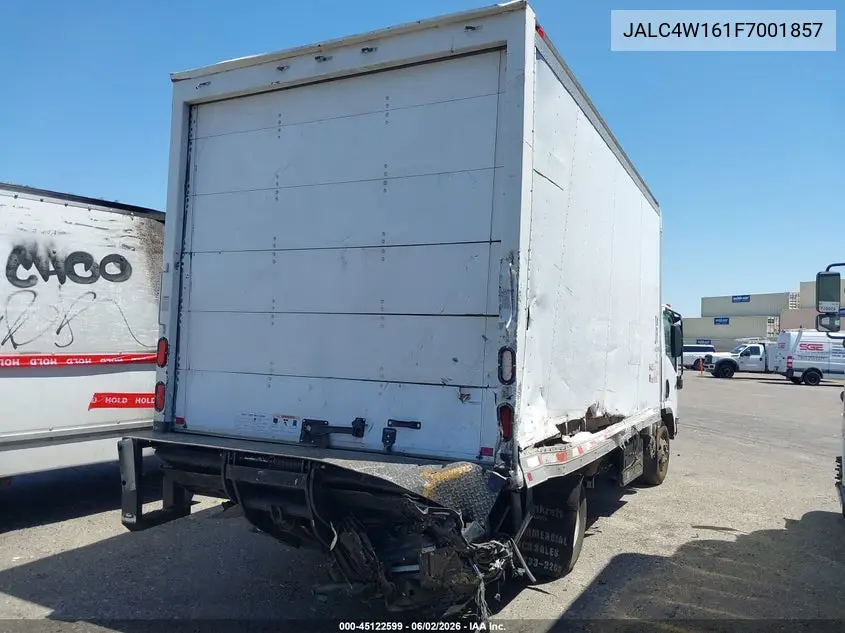 2015 Isuzu Npr Dsl Reg At VIN: JALC4W161F7001857 Lot: 45122599