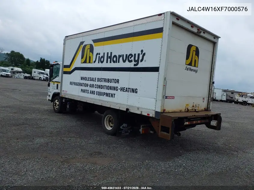 2015 Isuzu Npr Dsl Reg At VIN: JALC4W16XF7000576 Lot: 45631433