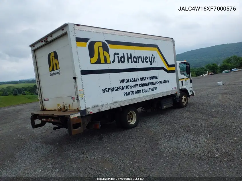 2015 Isuzu Npr Dsl Reg At VIN: JALC4W16XF7000576 Lot: 45631433