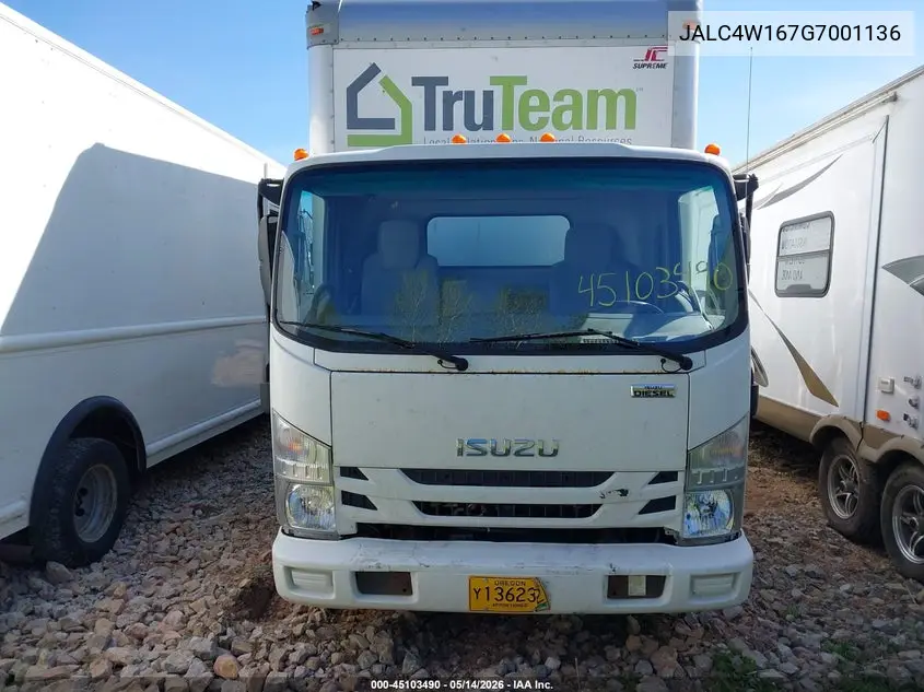 2016 Isuzu Npr Dsl Reg At VIN: JALC4W167G7001136 Lot: 45103490