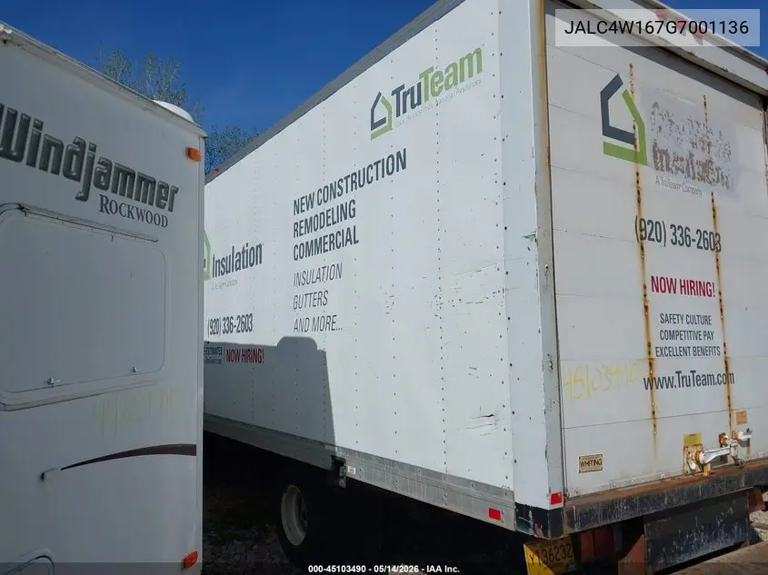 2016 Isuzu Npr Dsl Reg At VIN: JALC4W167G7001136 Lot: 45103490