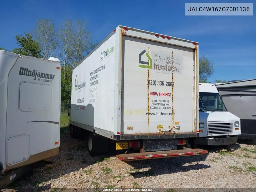 2016 Isuzu Npr Dsl Reg At VIN: JALC4W167G7001136 Lot: 45103490