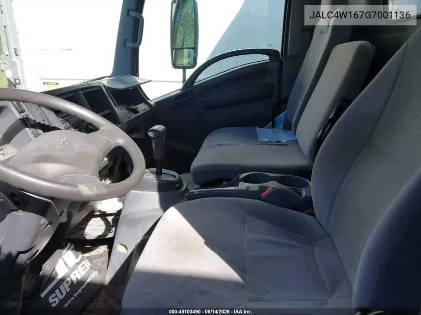 2016 Isuzu Npr Dsl Reg At VIN: JALC4W167G7001136 Lot: 45103490