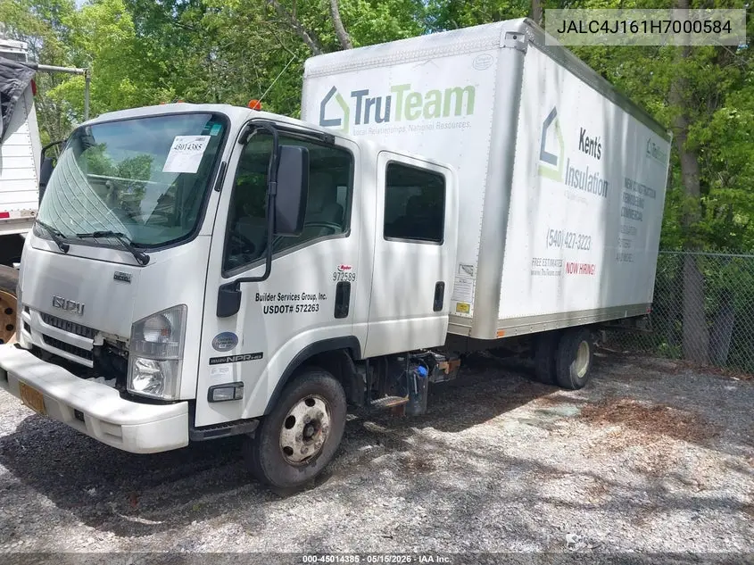 2017 Isuzu Npr Hd Dsl Crew VIN: JALC4J161H7000584 Lot: 45014385