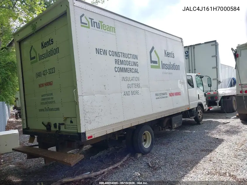 2017 Isuzu Npr Hd Dsl Crew VIN: JALC4J161H7000584 Lot: 45014385