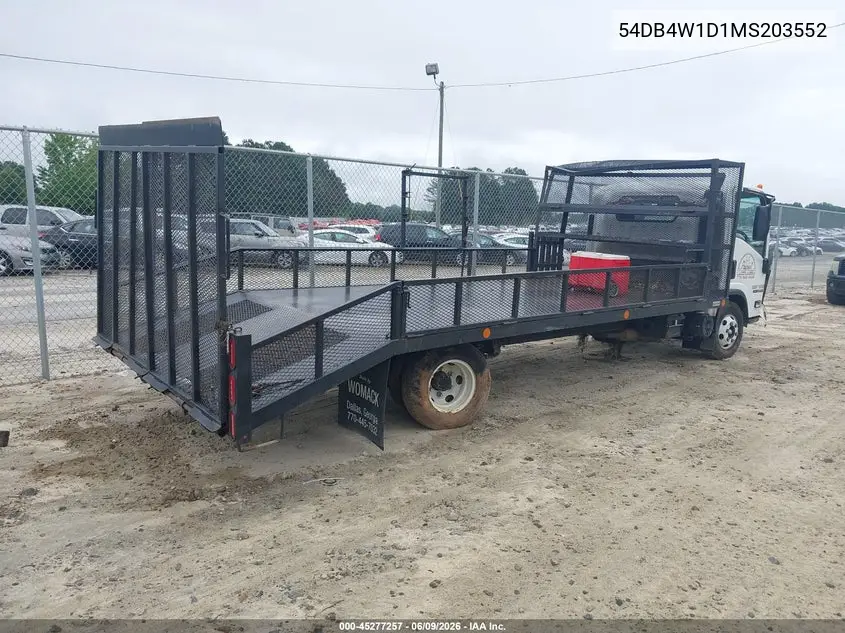 2021 Isuzu Npr VIN: 54DB4W1D1MS203552 Lot: 45277257