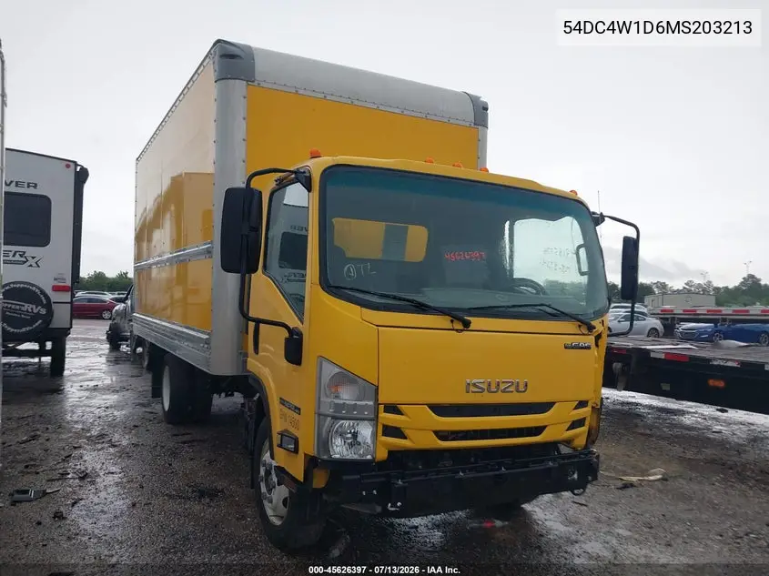 2021 Isuzu Npr Hd VIN: 54DC4W1D6MS203213 Lot: 45626397