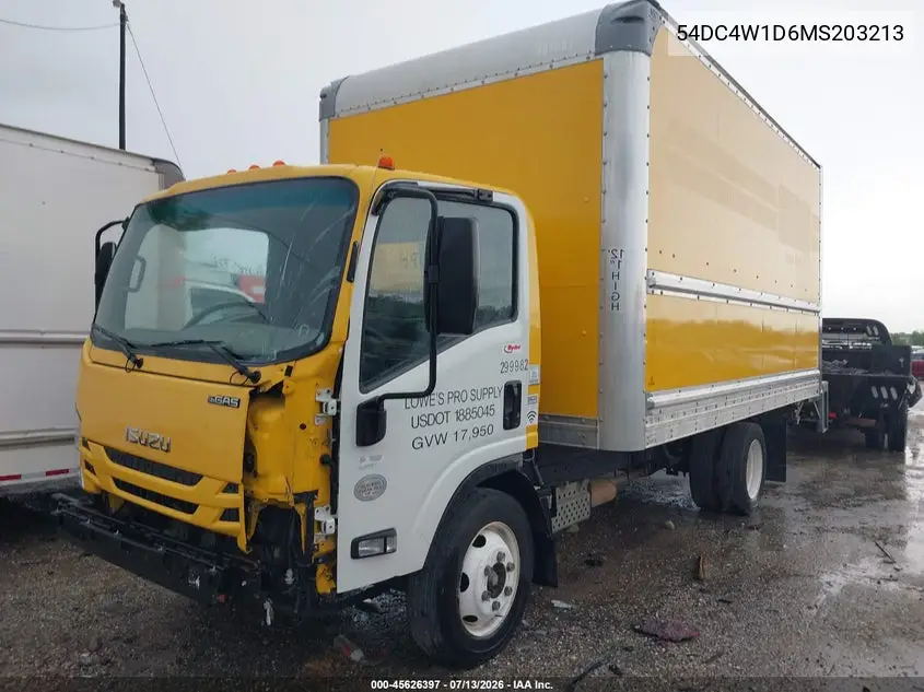 2021 Isuzu Npr Hd VIN: 54DC4W1D6MS203213 Lot: 45626397