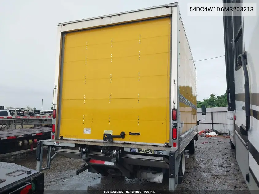 2021 Isuzu Npr Hd VIN: 54DC4W1D6MS203213 Lot: 45626397
