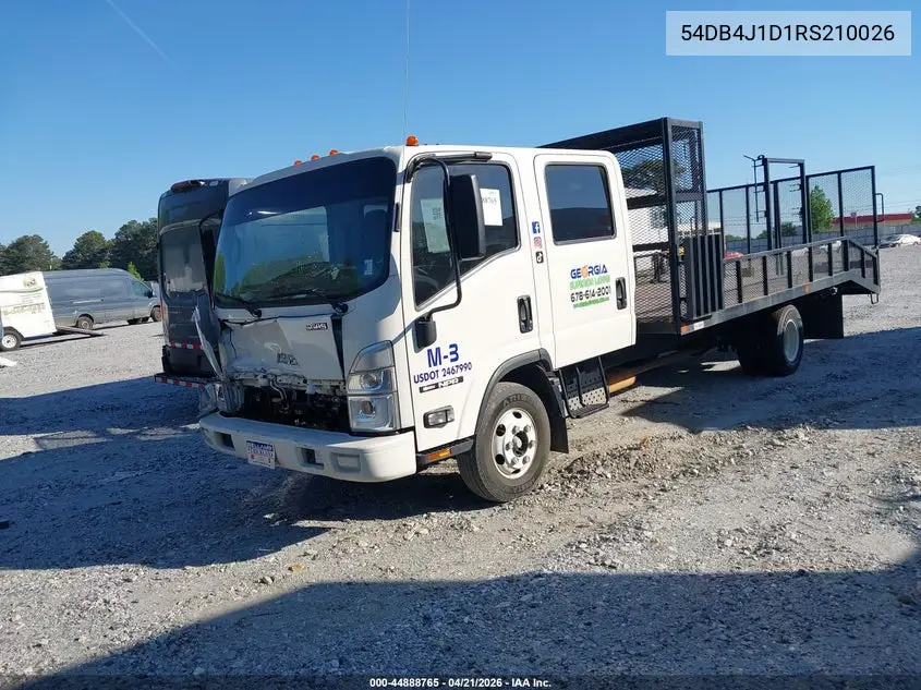 2024 Isuzu Npr VIN: 54DB4J1D1RS210026 Lot: 44888765