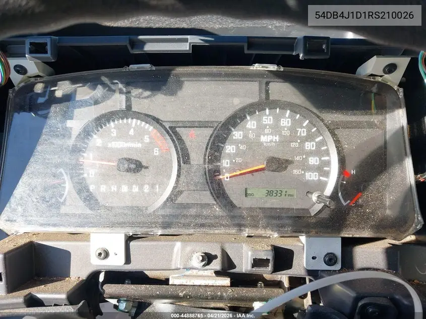 2024 Isuzu Npr VIN: 54DB4J1D1RS210026 Lot: 44888765