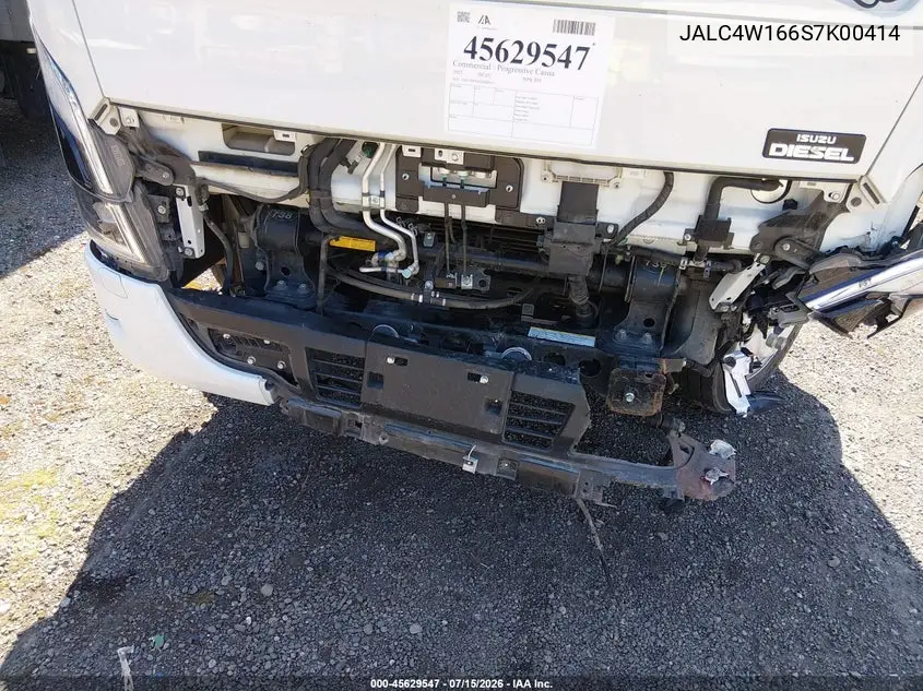 2025 Isuzu Npr Xd VIN: JALC4W166S7K00414 Lot: 45629547