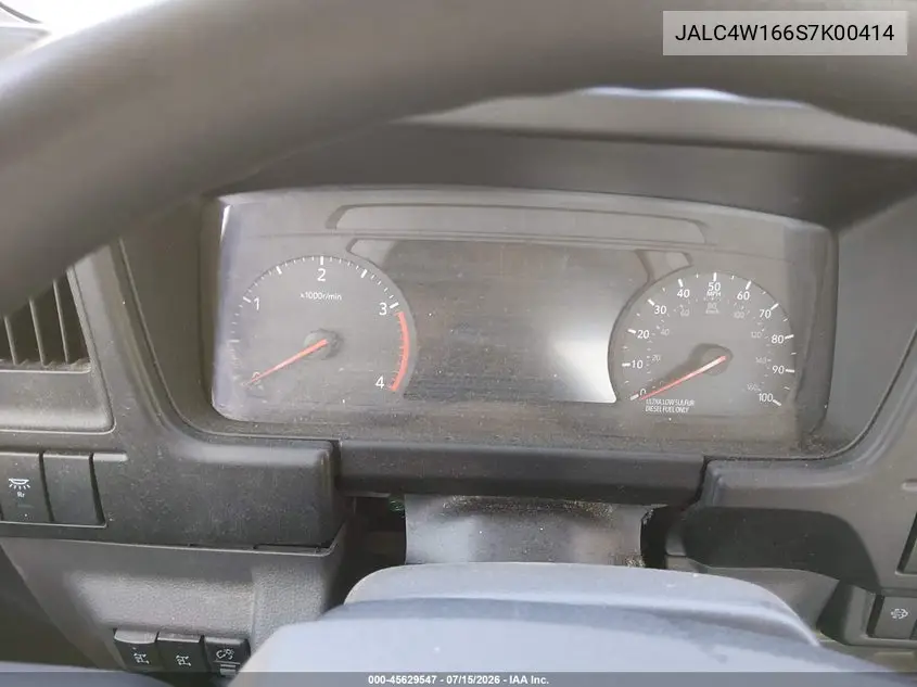 2025 Isuzu Npr Xd VIN: JALC4W166S7K00414 Lot: 45629547