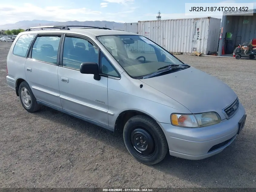 1996 Isuzu Oasis Ls VIN: JR2RJ1874TC001452 Lot: 45629688