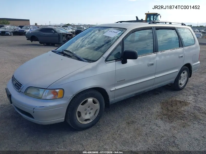 1996 Isuzu Oasis Ls VIN: JR2RJ1874TC001452 Lot: 45629688