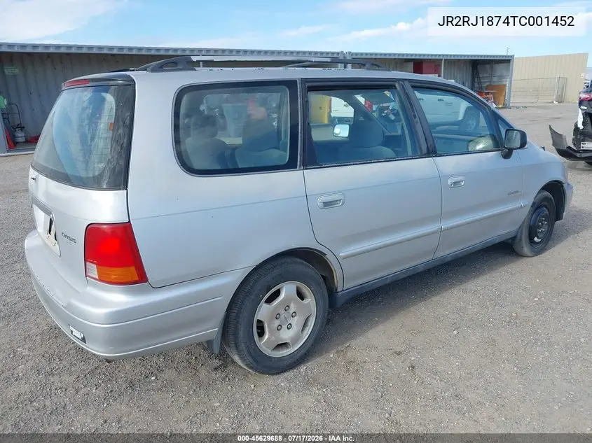 1996 Isuzu Oasis Ls VIN: JR2RJ1874TC001452 Lot: 45629688