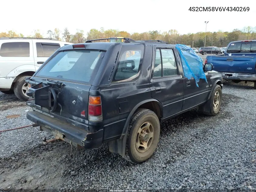 1997 Isuzu Rodeo Ls 3.2L/S 3.2L VIN: 4S2CM58V6V4340269 Lot: 44636594