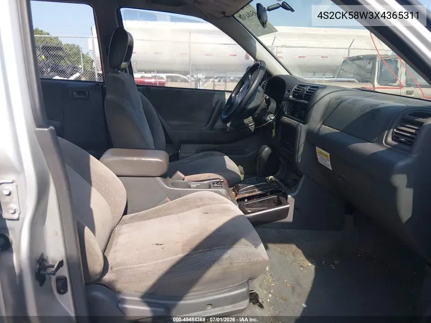 1999 Isuzu Rodeo Ls/Lse/S 3.2L VIN: 4S2CK58W3X4365311 Lot: 45484368