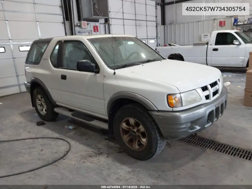 2003 Isuzu Rodeo Sport VIN: 4S2CK57W734305754 Lot: 42744594
