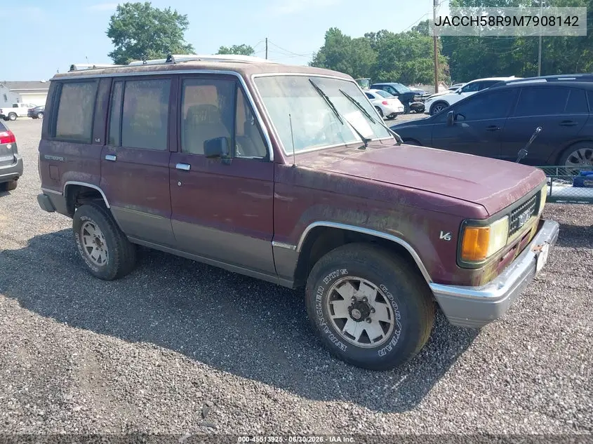1991 Isuzu Trooper VIN: JACCH58R9M7908142 Lot: 45513925