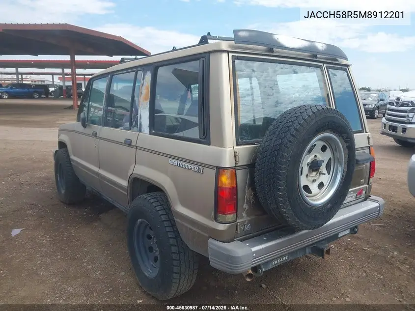 1991 Isuzu Trooper VIN: JACCH58R5M8912201 Lot: 45630987