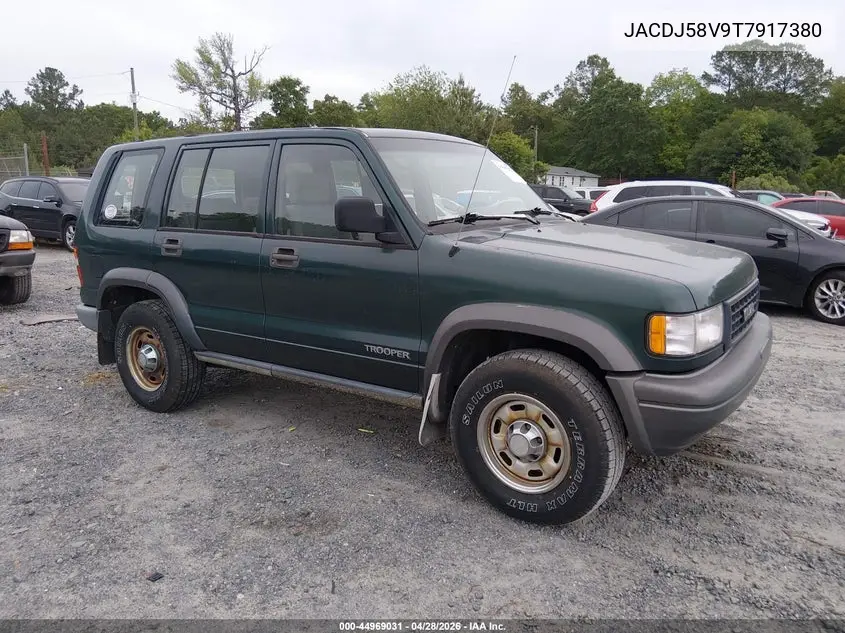 1996 Isuzu Trooper S/Se/Ls/Limited VIN: JACDJ58V9T7917380 Lot: 44969031