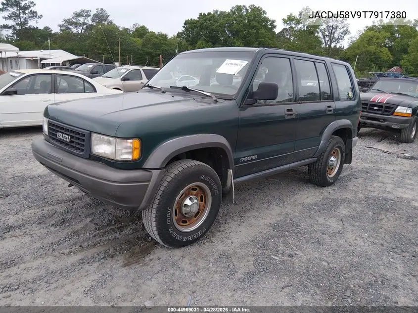 1996 Isuzu Trooper S/Se/Ls/Limited VIN: JACDJ58V9T7917380 Lot: 44969031