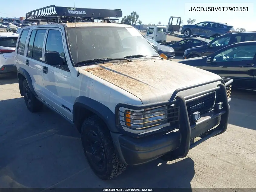 1996 Isuzu Trooper S/Se/Ls/Limited VIN: JACDJ58V6T7903551 Lot: 45047553
