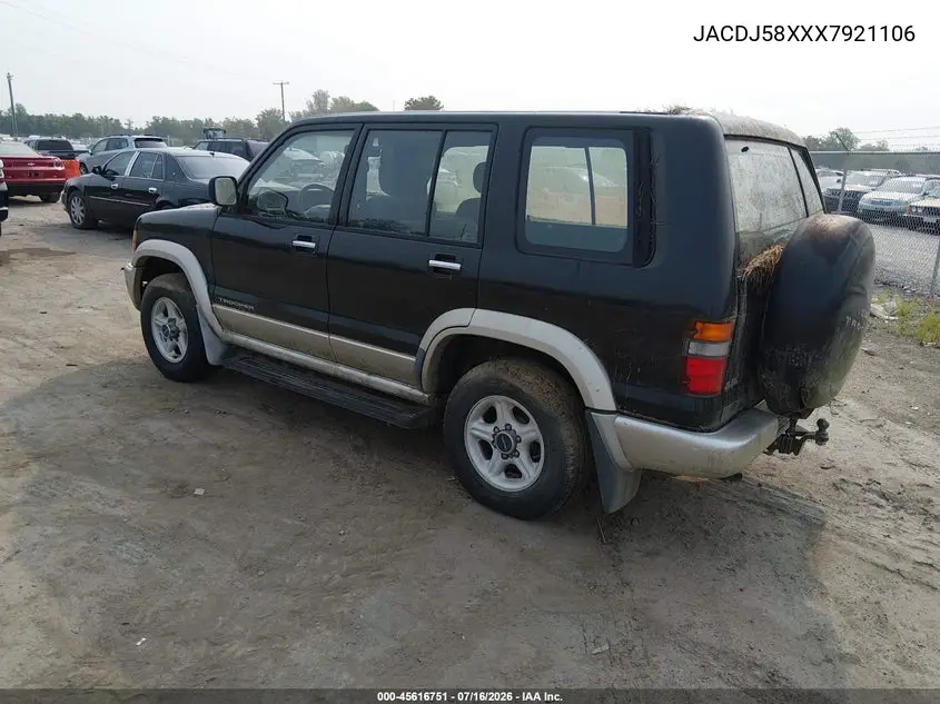 1999 Isuzu Trooper S VIN: JACDJ58XXX7921106 Lot: 45616751