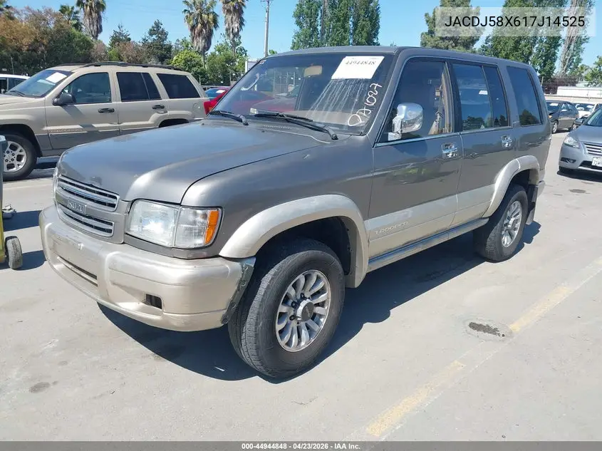 2001 Isuzu Trooper Limited/Ls/S VIN: JACDJ58X617J14525 Lot: 44944848