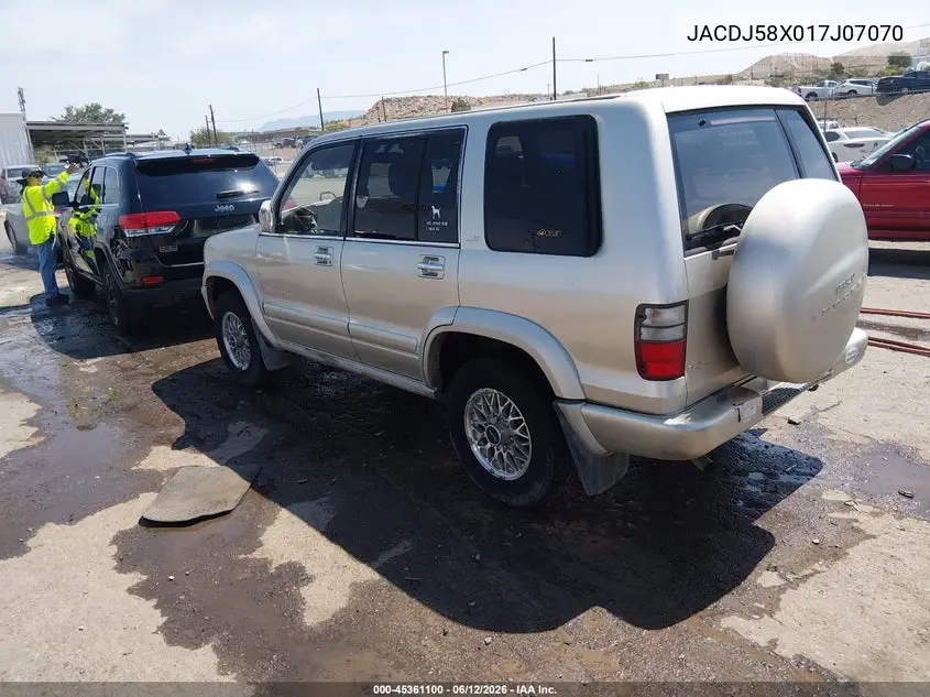 2001 Isuzu Trooper Limited/Ls/S VIN: JACDJ58X017J07070 Lot: 45361100