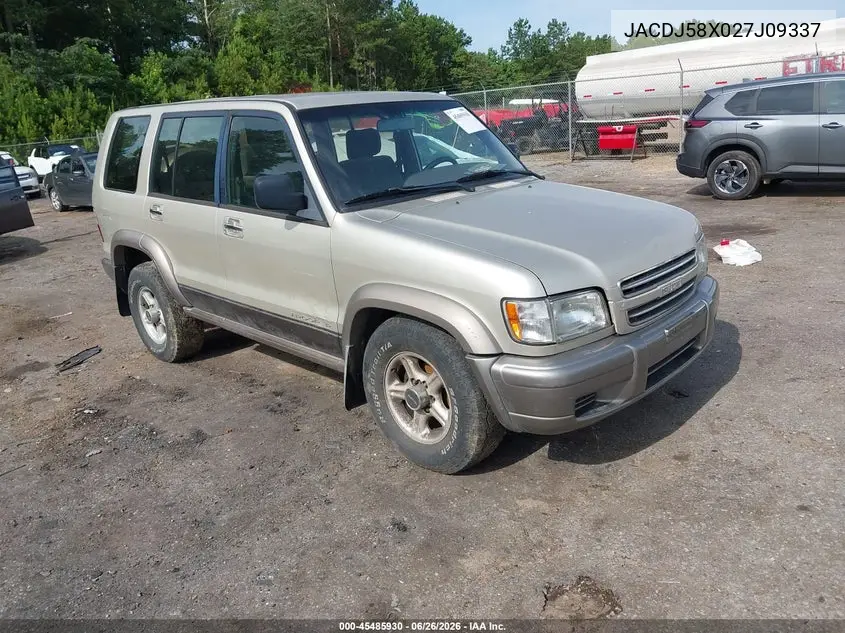 2002 Isuzu Trooper Ls/Ltd/S VIN: JACDJ58X027J09337 Lot: 45485930